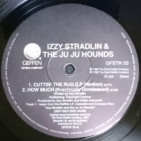 イジー・ストラドリン&ザ・ジュ・ジュ・ハウンズ / Shuffle It All [※輸入盤,生産国:UK,品番:GFSTR 33］(LPレコード)