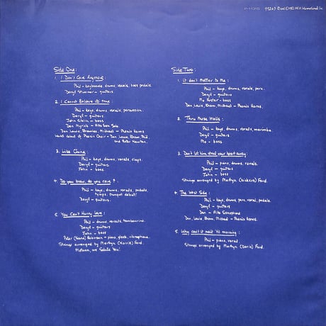 フィル・コリンズ / フィル・コリンズ II(心の扉) [※国内盤,品番:P-11315］(LPレコード)