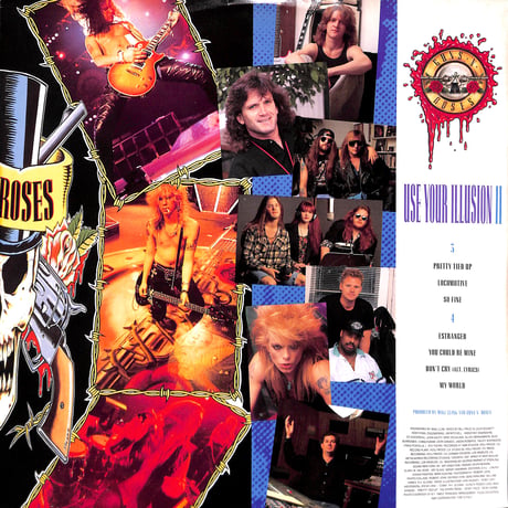 ガンズ・アンド・ローゼズ / Use Your Illusion II [※輸入盤,生産国:US,品番:GEF-24420,2枚組］(LPレコード)