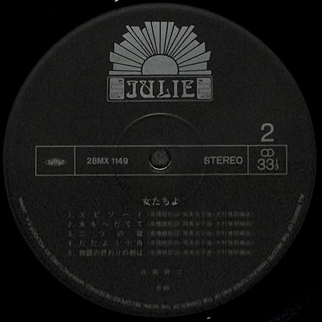 沢田研二 / 女たちよ [※国内盤,品番:28MX 1149］[フォトブックレット付き](LPレコード)