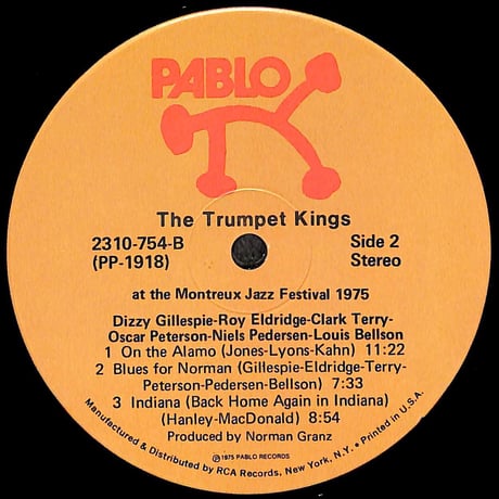 ザ・トランペット・キングス / At The Montreux Jazz Festival 1975［※輸入盤,生産国:US,品番:2310-754］(LPレコード)