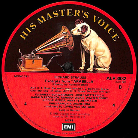 シュヴァルツコップ / Sings Richard Strauss [※輸入盤,生産国:UK,品番:RLS 751,2枚組］(LPレコード)