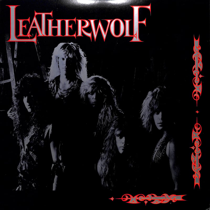 LEATHERWOLF レザーウルフ 国内盤LPレコード　帯付き LEATHERWOLF レザーウルフ 国内盤LPレコード 帯付き LEATHERWOLF