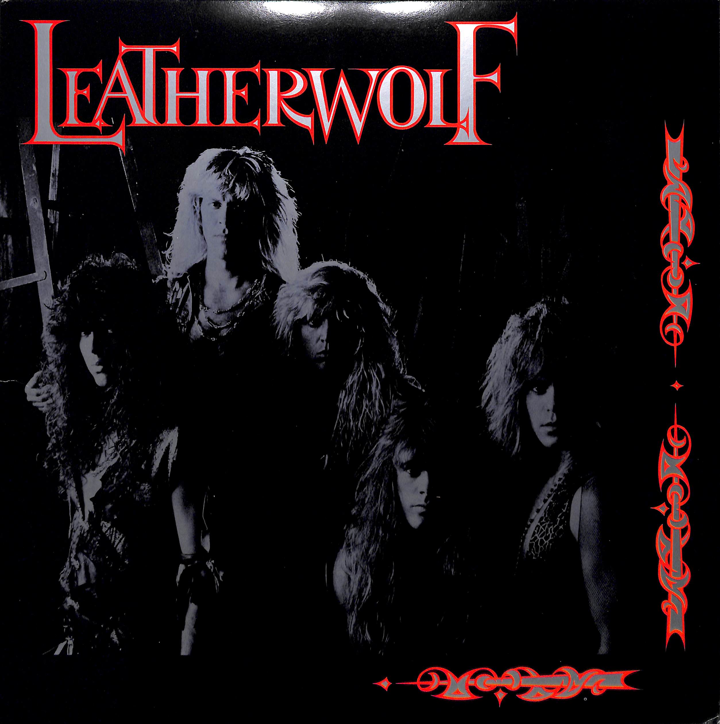 LEATHERWOLF レザーウルフ 国内盤LPレコード　帯付き レザーウルフ / Leatherwolf [※輸入盤,生産国:US,品番:90600-1］(L