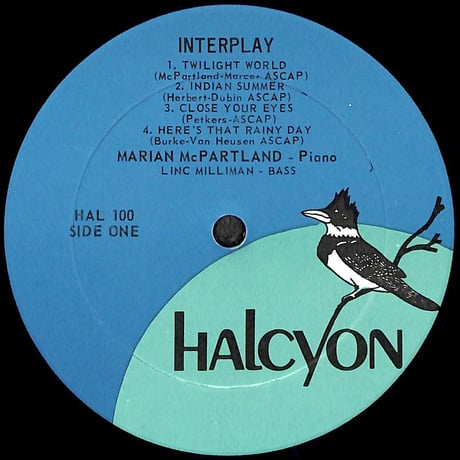 マリアン・マクパートランド / Interplay [※輸入盤,生産国:US,品番:HALCYON 100］(LPレコード)