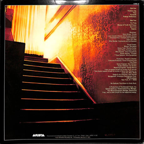 The Eleventh House Featuring Larry Coryell / Aspects [※国内盤,品番:15RS-8］(LPレコード)