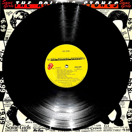 ローリング・ストーンズ  / SOME GIRLS［※US盤 品番:COC-39108,STERLING刻印入］