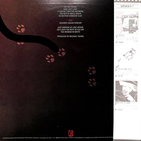 キャッツ / 疾走の美学［※国内盤,品番:P-10865E］(LPレコード)