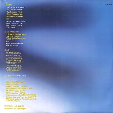 J.D.サウザー / ユア・オンリー・ロンリー [※国内盤,品番:25AP 1632］(LPレコード)