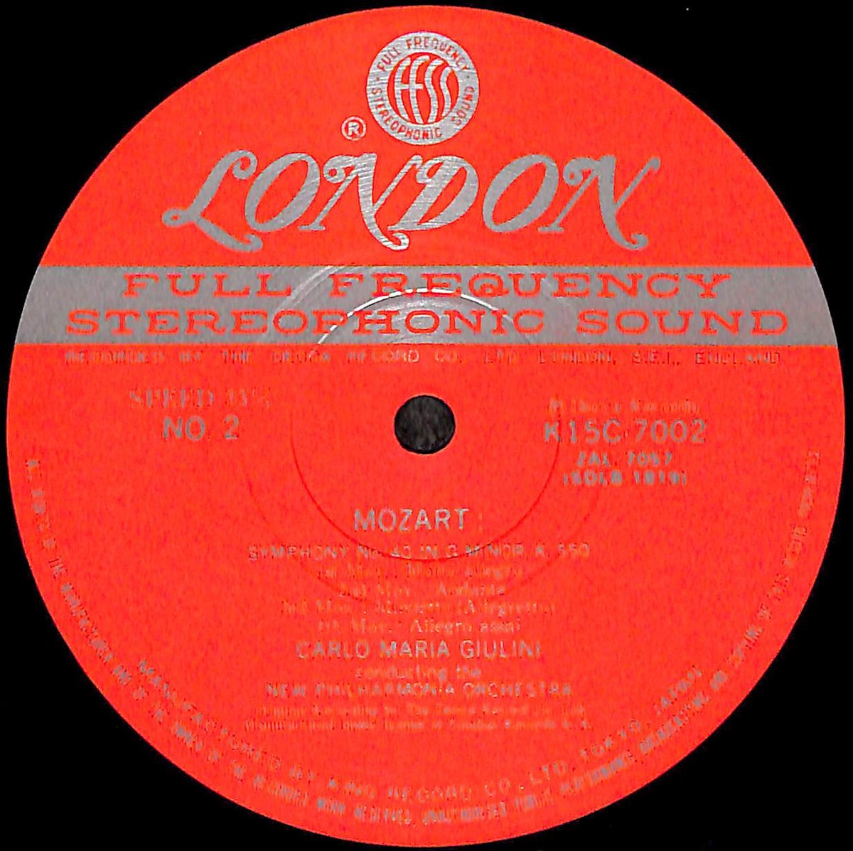 LP レコード　モーツァルト　 No. 40 & 41 (Jupiter) 71NHnUdPZ4L.jpg