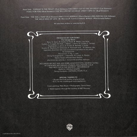 ロッド・スチュワート / ナイト・オン・ザ・タウン [※国内盤,品番:P-10188W］(LPレコード)