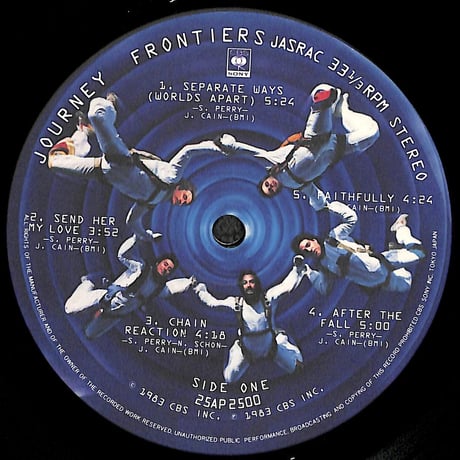 ジャーニー / Frontiers [※国内盤,品番:25AP-2500］(LPレコード)
