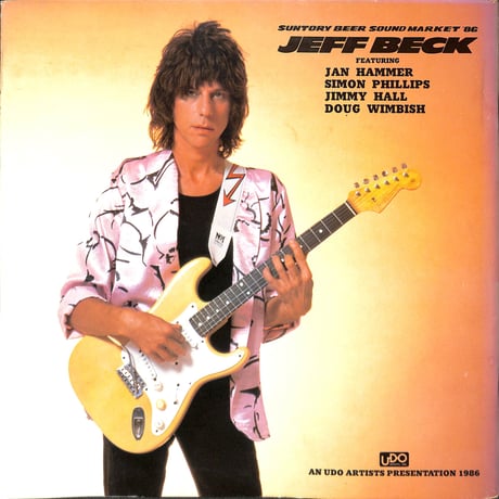 ジェフ・ベック / Suntory Beer Sound Market'86 JeFF Beck(コンサートパンフレット)