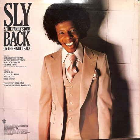 スライ&ザ・ファミリー・ストーン / Back On The Right Track [※国内盤,品番:P-10747W］(LPレコード)