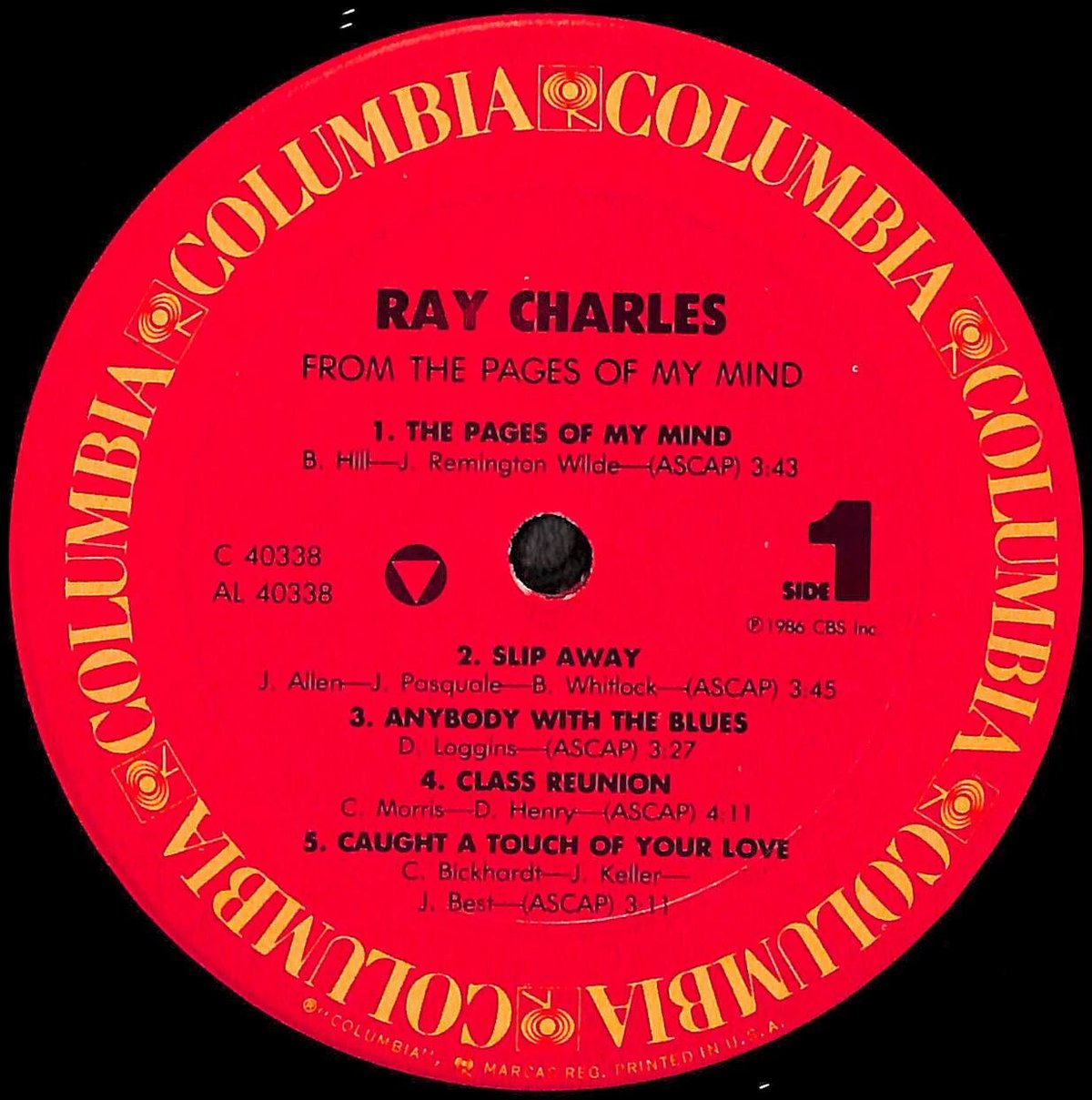 レイ・チャールズ / From The Pages Of My Mind [※輸入盤,生産国: