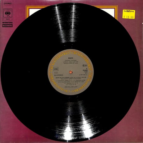 ジョン・ウィリアムズ / Bach Complete Lute Music（LPレコード）
