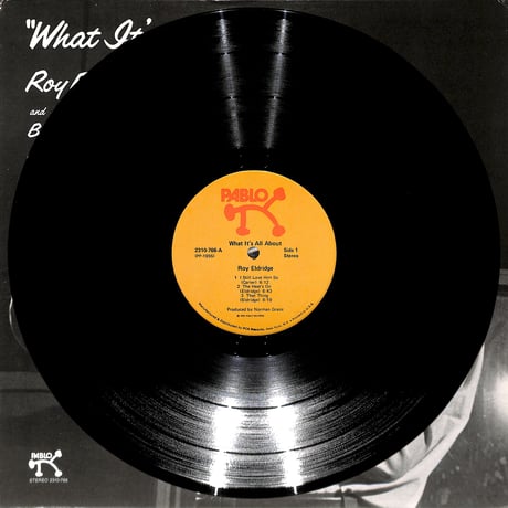 ロイ・エルドリッジ /  What It's All About (1976 USオリジナル)（LPレコード）