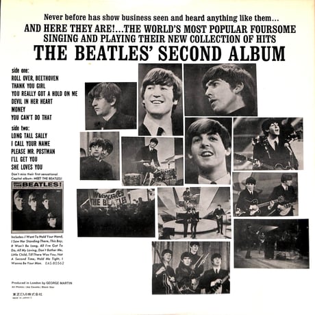 ザ・ビートルズ / ザ・ビートルズ・セカンド・アルバム [※国内盤,品番:EAS-80563］(LPレコード)