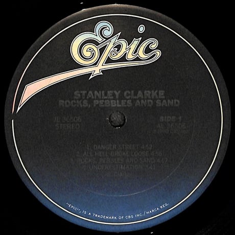 スタンリー・クラーク / Rocks, Pebbles And Sand [※輸入盤,生産国:US,品番:JE 36506］(LPレコード)