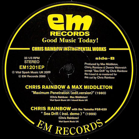 クリス・レインボウ / The Instrumental Chris Rainbow [※輸入盤,生産国:UK,品番:EM1201EP］(LPレコード)