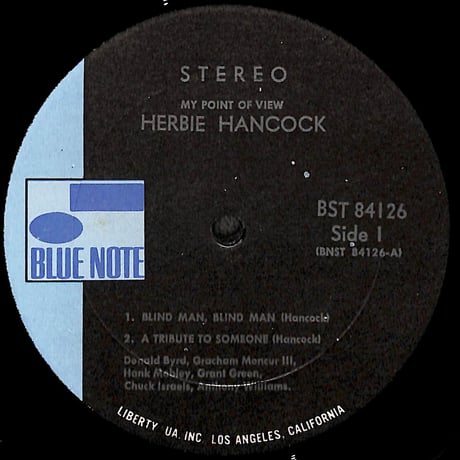 ハービー・ハンコック / My Point Of View [※輸入盤,生産国:US,品番:BST 84126］(LPレコード)