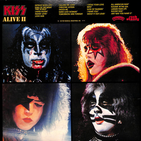 キッス / キッス・アライブ II [※国内盤,品番:VIP-9529~30,2枚組］ (LPレコード)