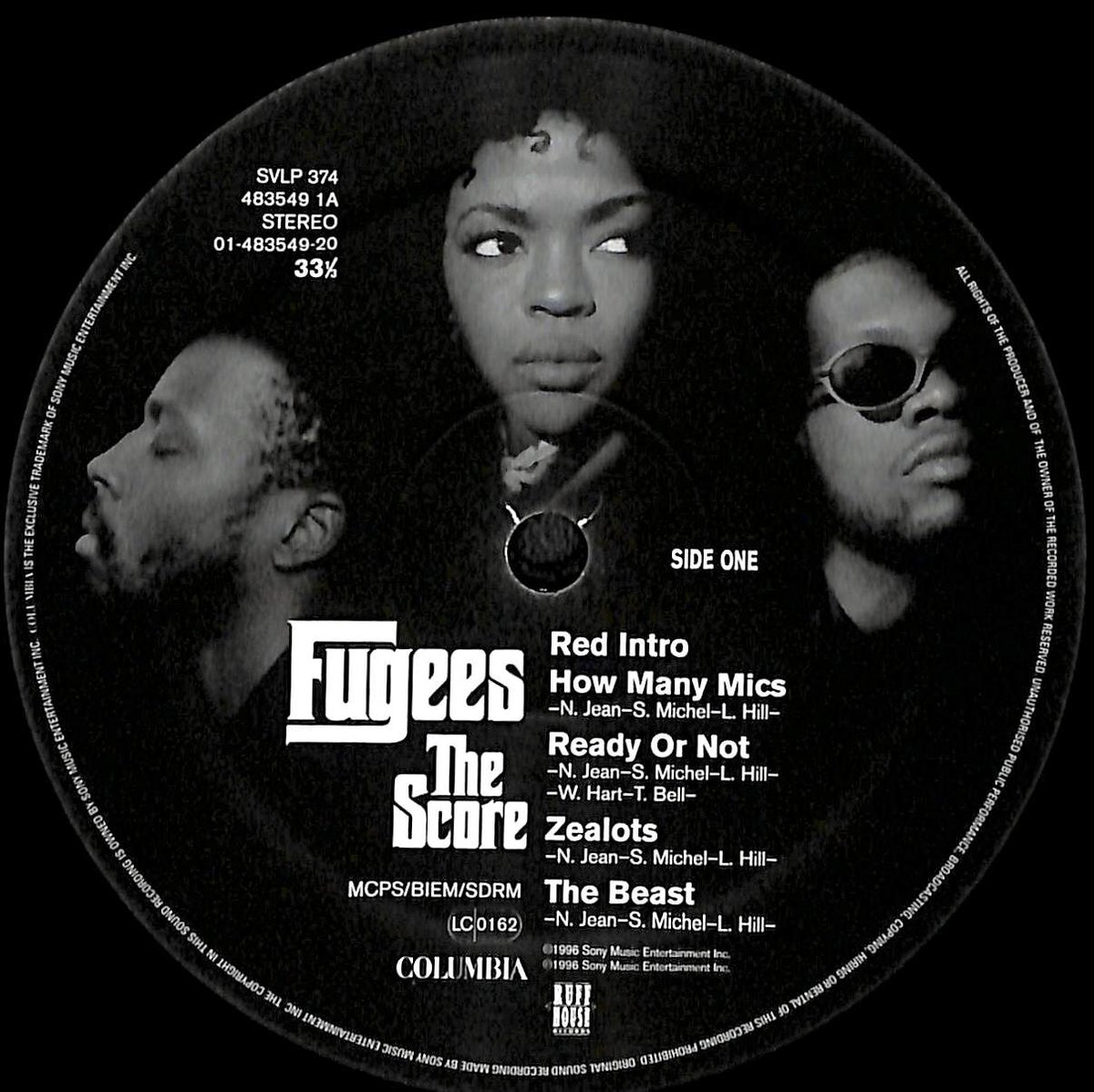 オリジナル盤 Fugees The Score レコード LP フージーズ - 洋楽