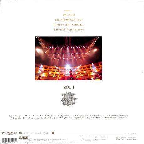 PERSONZ / 1.11.1 11,111 Dear Friends Yokohama Arena Vol.1 [発売年:1990年][※品番:TELN-30002](Laser Disc)