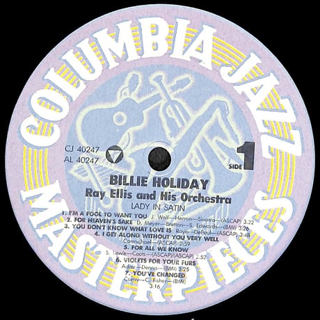 ビリー・ホリデイ / Lady In Satin [※輸入盤,生産国:US,品番:CJ 40247］(LPレコード)
