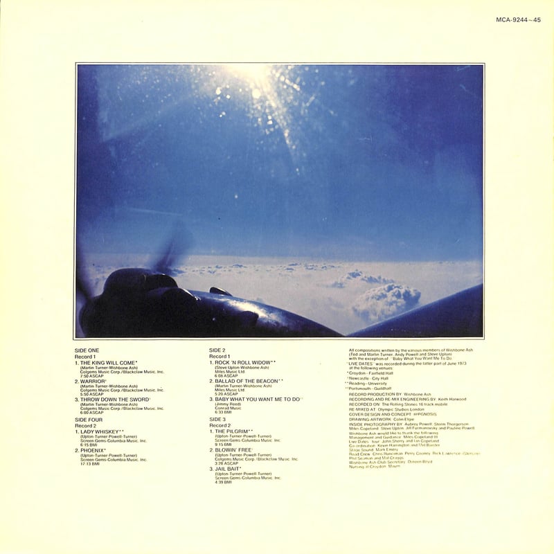 〚レア※限定品※最終値下げ〛ウィッシュボ―ン・アッシュ　来日記念　LPレコード TIMELESS LEGEND『 I Was Born To Love You』LP