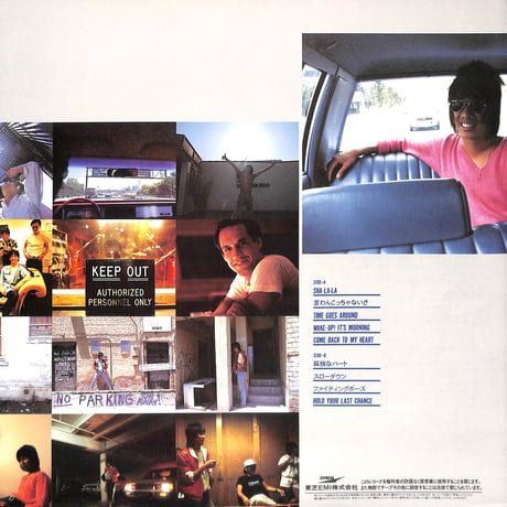 長渕剛 / ホールド・ユアー・ラスト・チャンス [※国内盤,品番:ETP-90297］(LPレコード)