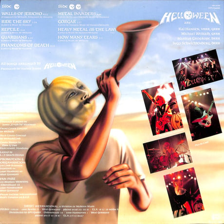 ハロウィン / Walls Of Jericho [※輸入盤,生産国:Germany,品番:N0032］(LPレコード)