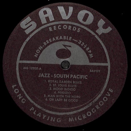 Jazz South Pacific［※輸入盤,生産国:US,品番:MG 12205］(LPレコード)