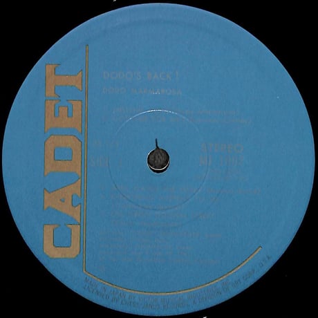 ドド・マーマローサ / Dodo's Back [※国内盤,品番:MJ-1002］(LPレコード)