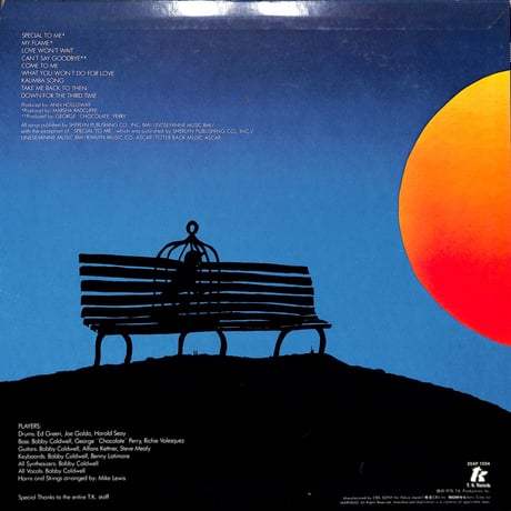 ボビー・コールドウェル / Evening Scandal [※国内盤,品番:25AP 1354］(LPレコード)