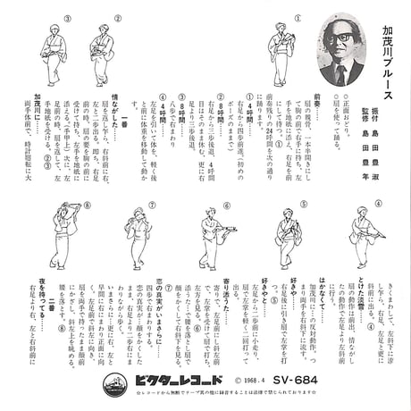 フランク永井 / 加茂川ブルース［※日本盤 品番:SV-684］(7inchシングル)