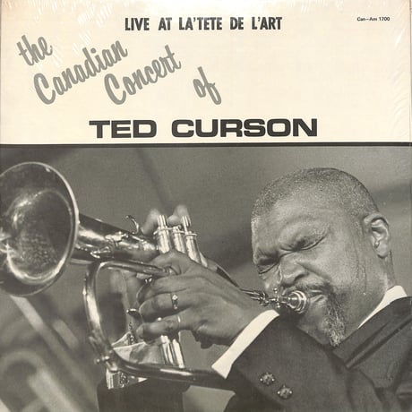 Ted Curson / Live At La'Tete De L'Art (1985 カナダプレス)（LPレコード）