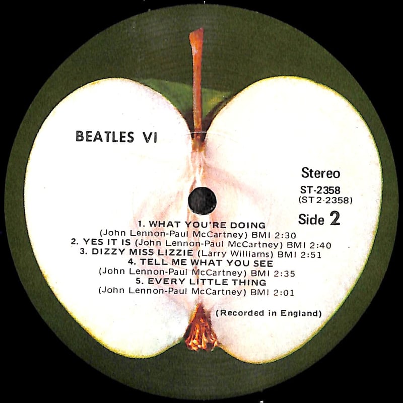 ビートルズ / Beatles VI [※輸入盤,生産国:US,品番:ST 2358］(LPレ