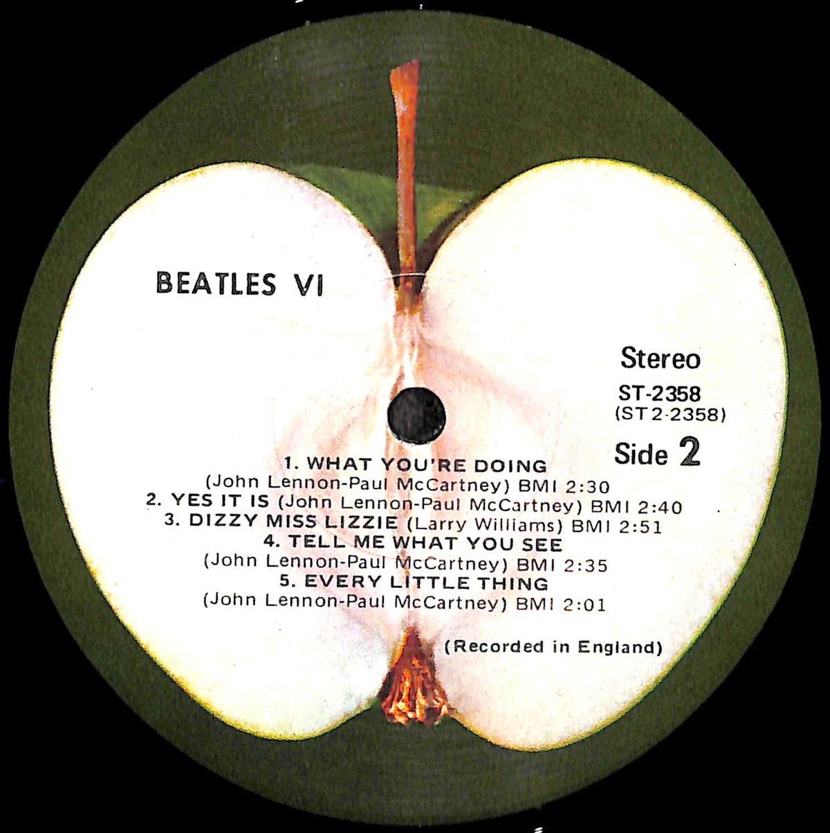 レコード　１２インチLP　ビートルズBEATLES/VI THE BEATLES VI ORIGINAL APPLE LABEL LP | eBay