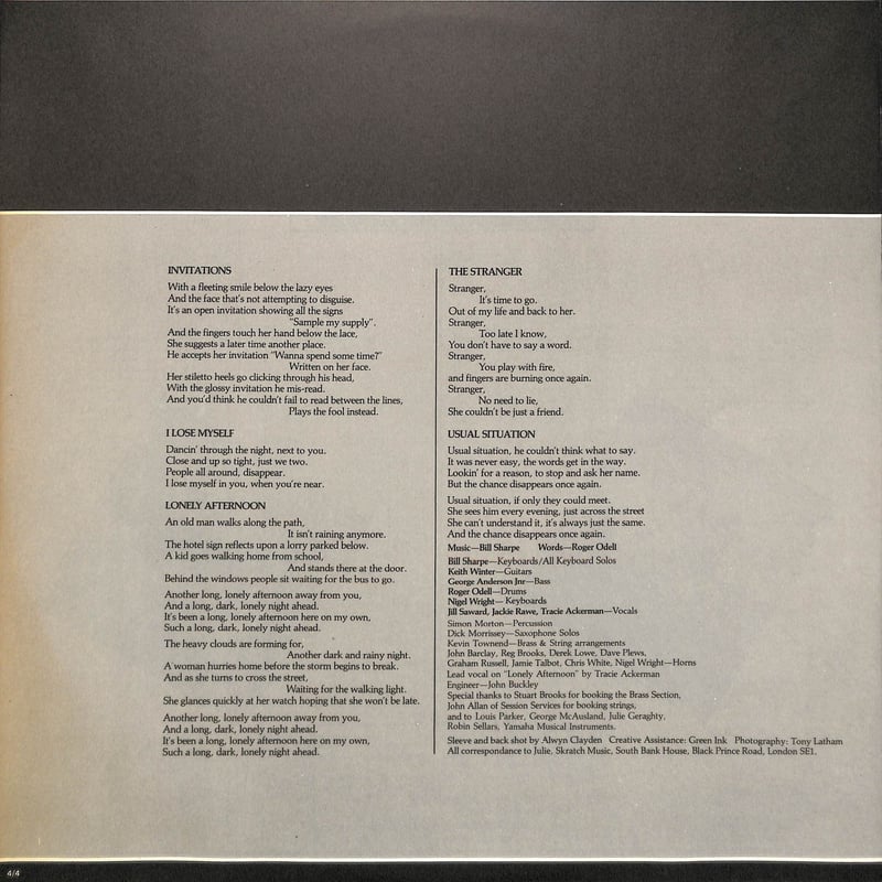 シャカタク / インヴィテーション [※国内盤,品番:28MM 0225］(LP