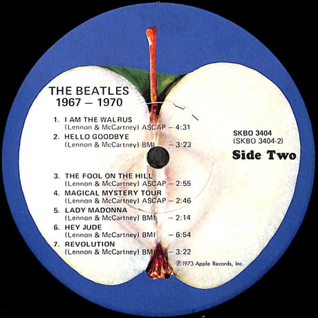 ザ・ビートルズ / 1967-1970 [※輸入盤,生産国:US,品番:SKBO 3404,2枚組］(LPレコード)