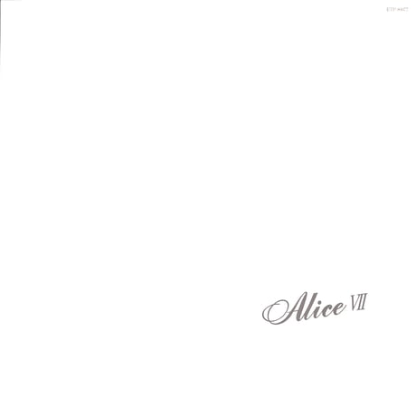 アリス / Alice VII [※国内盤,品番:ETP-80077］(LPレコード)