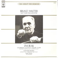 ブルーノ・ワルター / ドヴォルザーク交響曲第8番ト長調作品88 他 [※国内盤,品番:20AC 1958］(LPレコード)