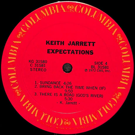 キース・ジャレット / Expectations [※輸入盤,生産国:US,品番:KG 31580,2枚組］(LPレコード)