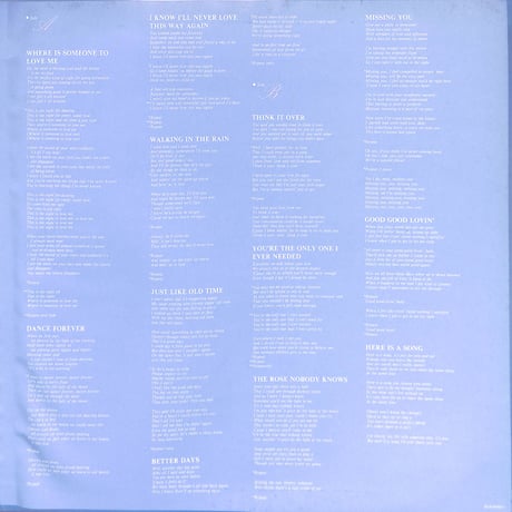 シェリル・ラッド / そよ風のエンジェル [※国内盤,品番:ECS-91001］(LPレコード)