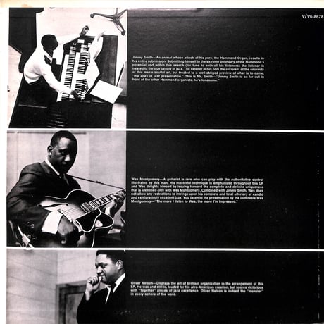 ジミー・スミス&ウェス・モンゴメリー / Jimmy & Wes The Dynamic Duo [※輸入盤,生産国:US,品番:V6-8678］(LPレコード)