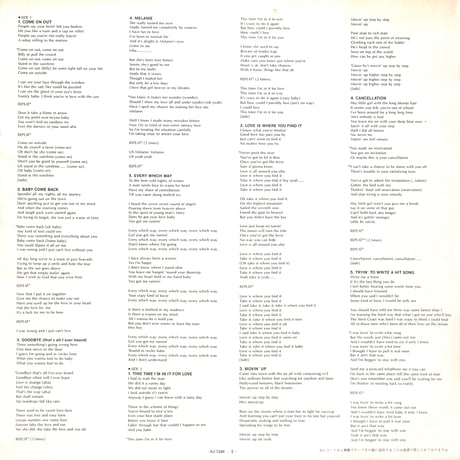 プレイヤー / ベイビー・カム・バック [※国内盤,品番:RJ-7340］(LPレコード)