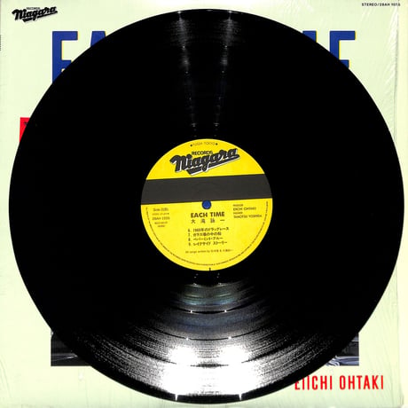 大瀧詠一 / EACH TIME （国内盤,シュリンク付）（LPレコード）