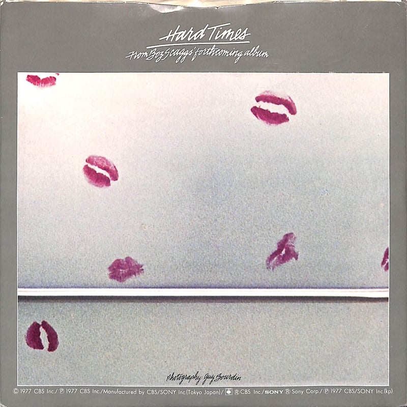 ボズ・スキャッグス / ハード・タイムス［※日本盤 品番:06SP 195