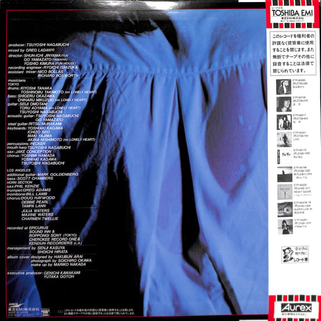 長渕剛 / ホールド・ユアー・ラスト・チャンス [※国内盤,品番:ETP-90297］(LPレコード)